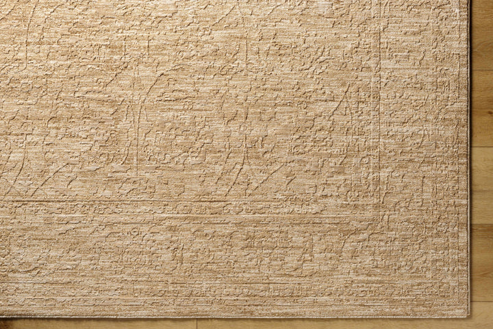 Kyran Tan Contemporary Style Area Rug