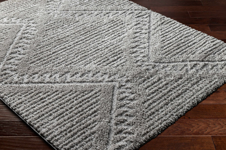 Edsel Gray Contemporary Style Area Rug