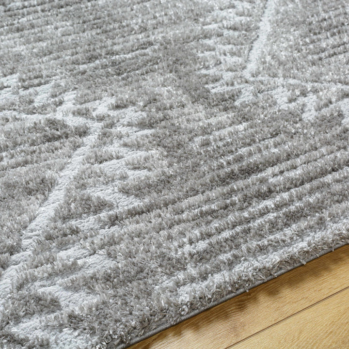 Edsel Gray Contemporary Style Area Rug