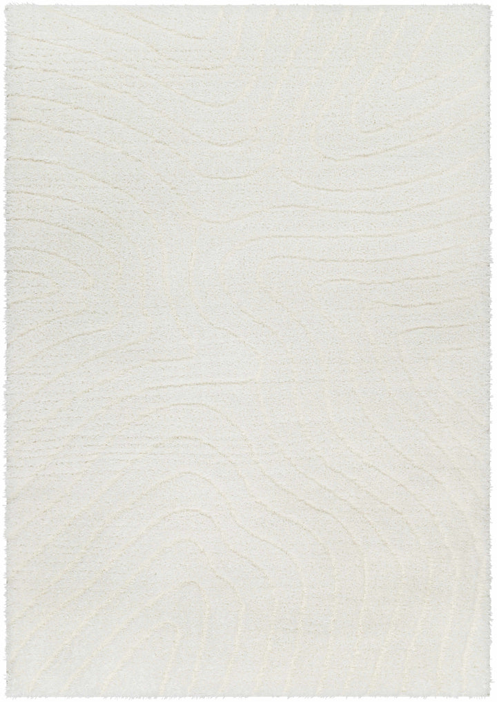 Kanga Contemporary Style Ivory Rug
