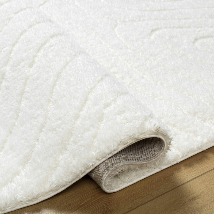 Kanga Contemporary Style Ivory Rug