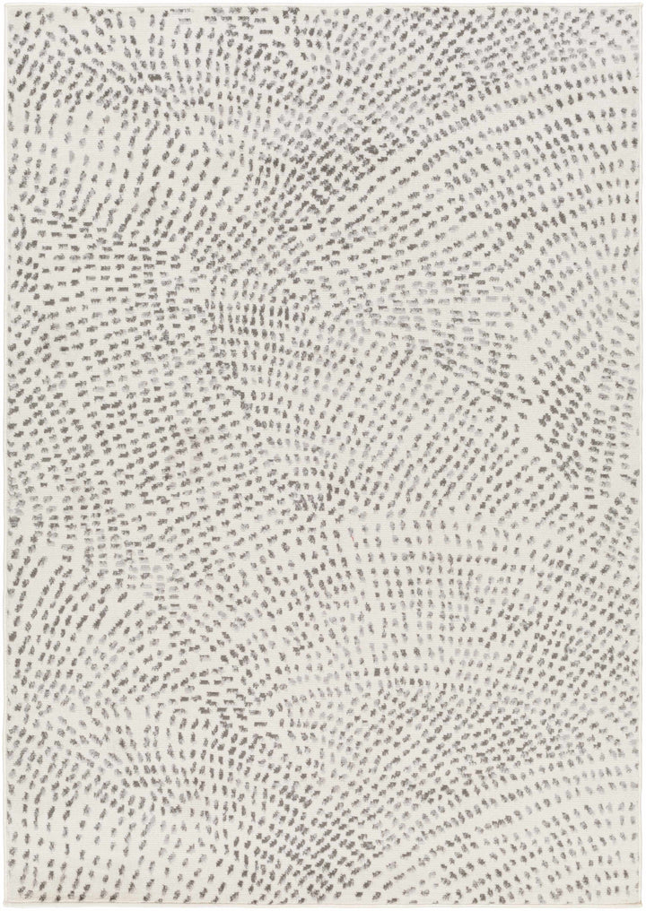 Sina Contemporary Style Beige And Gray Area Rug