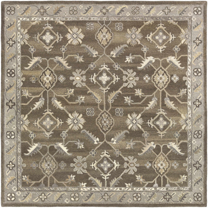 Solen Traditional Oushak Taupe And Beige Area Rug - The Rug Decor