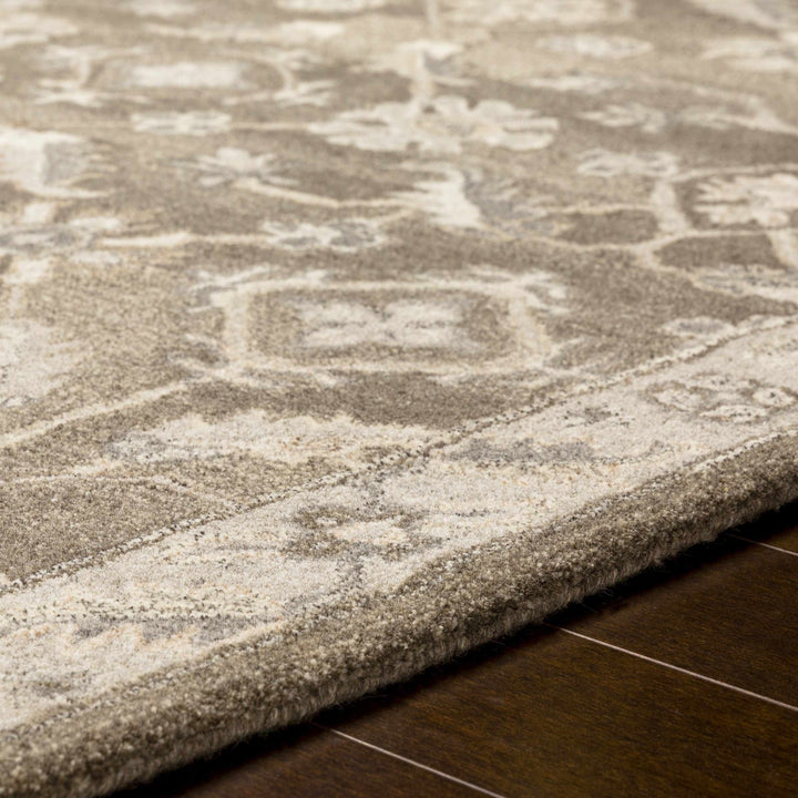 Solen Traditional Oushak Taupe And Beige Area Rug - The Rug Decor