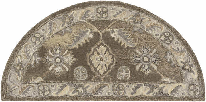 Solen Traditional Oushak Taupe And Beige Area Rug - The Rug Decor