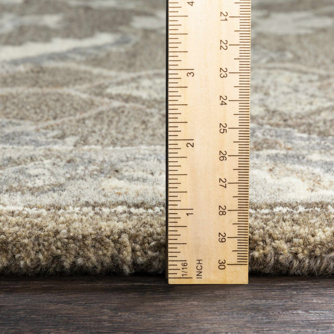 Solen Traditional Oushak Taupe And Beige Area Rug - The Rug Decor