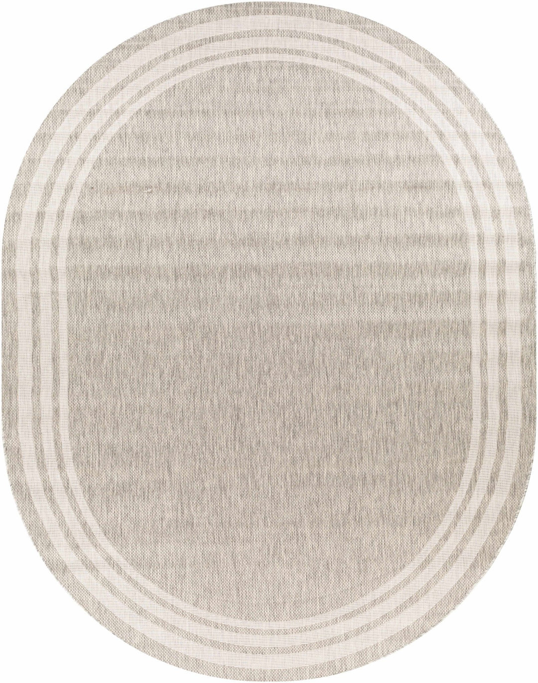 Solid Beige and Ivory Indoor and Outdoor Multi size Area Rug - The Rug Decor