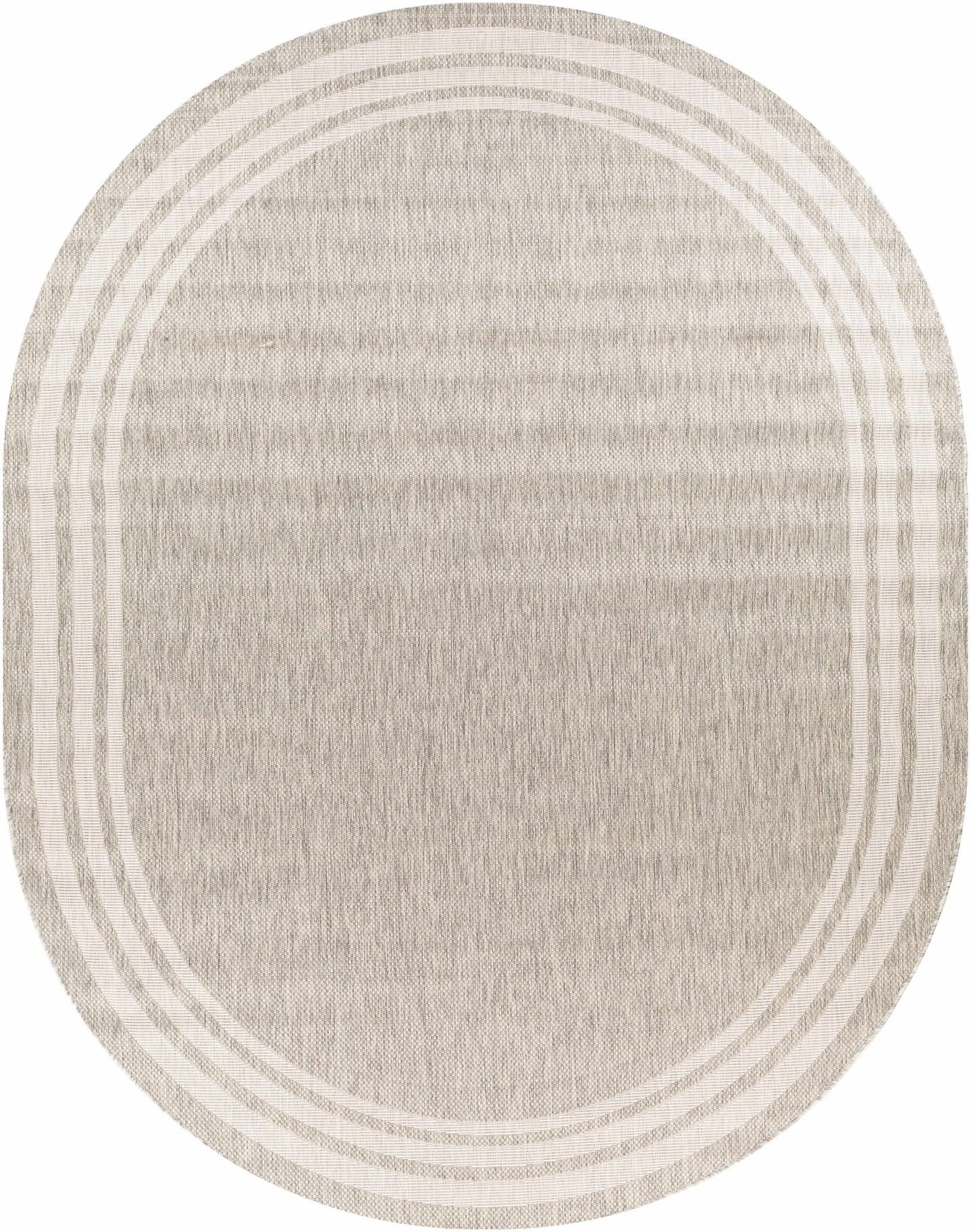 Solid Beige and Ivory Indoor and Outdoor Multi size Area Rug - The Rug Decor