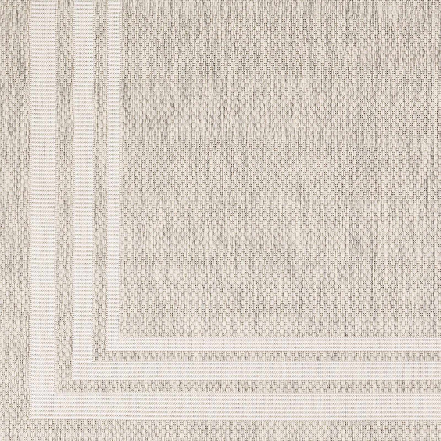 Solid Beige and Ivory Indoor and Outdoor Multi size Area Rug - The Rug Decor