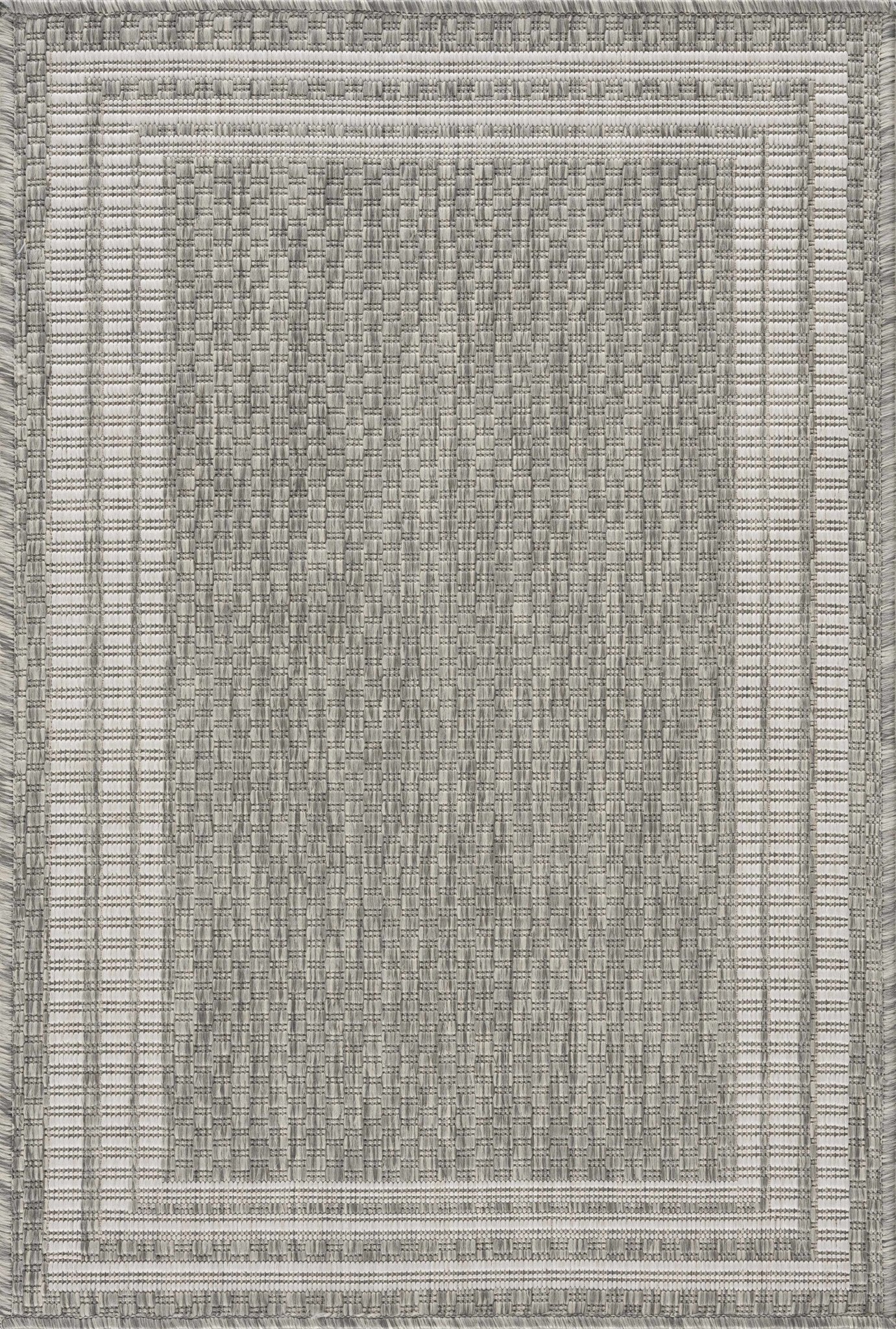 Solid Beige and Ivory Indoor and Outdoor Multi size Area Rug - The Rug Decor