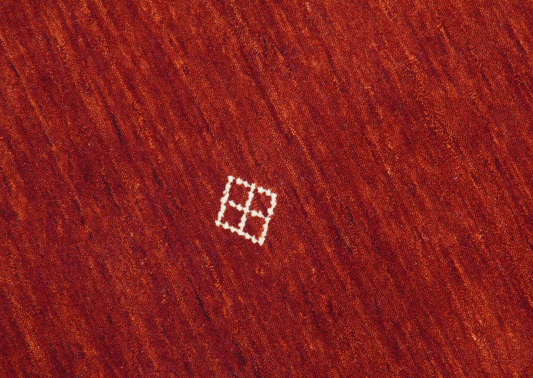 Solid Plain Maroon Geometrical Design Hand loom Custom made wool area Rug - The Rug Decor