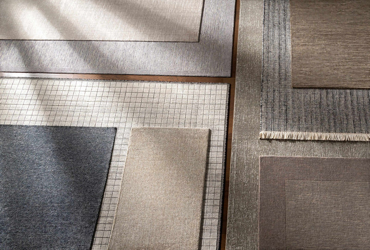 Morrisburg Gray Modern Style Hand Woven Wool Area Rug
