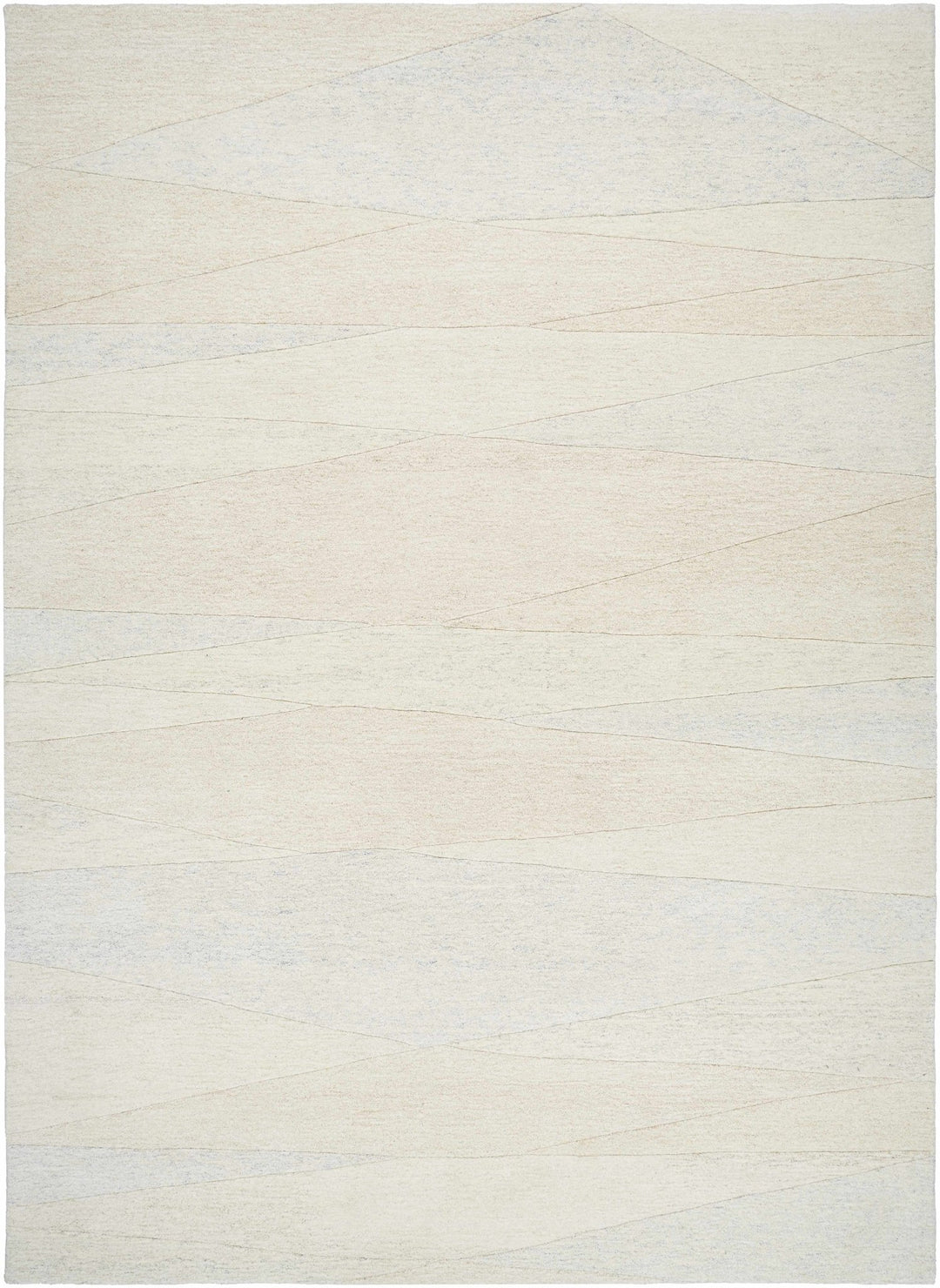 Soner Modern Contemporary Ivory Hand Tufted Wool Area Rug - The Rug Decor