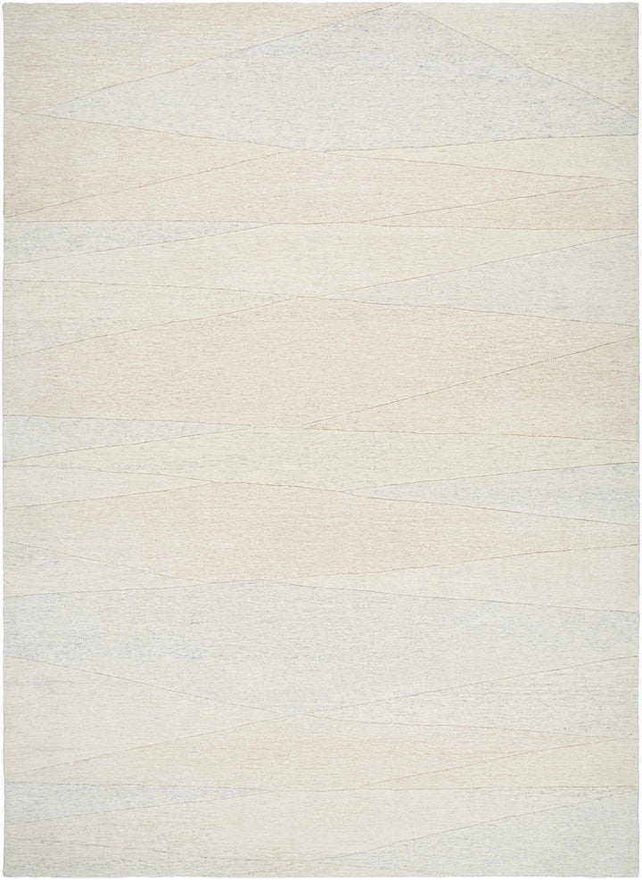 Soner Modern Contemporary Ivory Hand Tufted Wool Area Rug - The Rug Decor