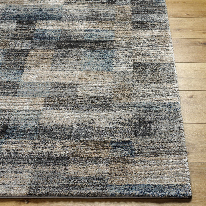 Southwestern Style Gray Machine Woven Area Rug - The Rug Decor