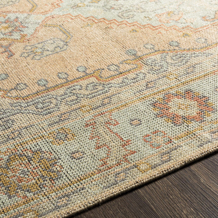 Soyung Hand Knotted Traditional Beige And Gray Rug - The Rug Decor