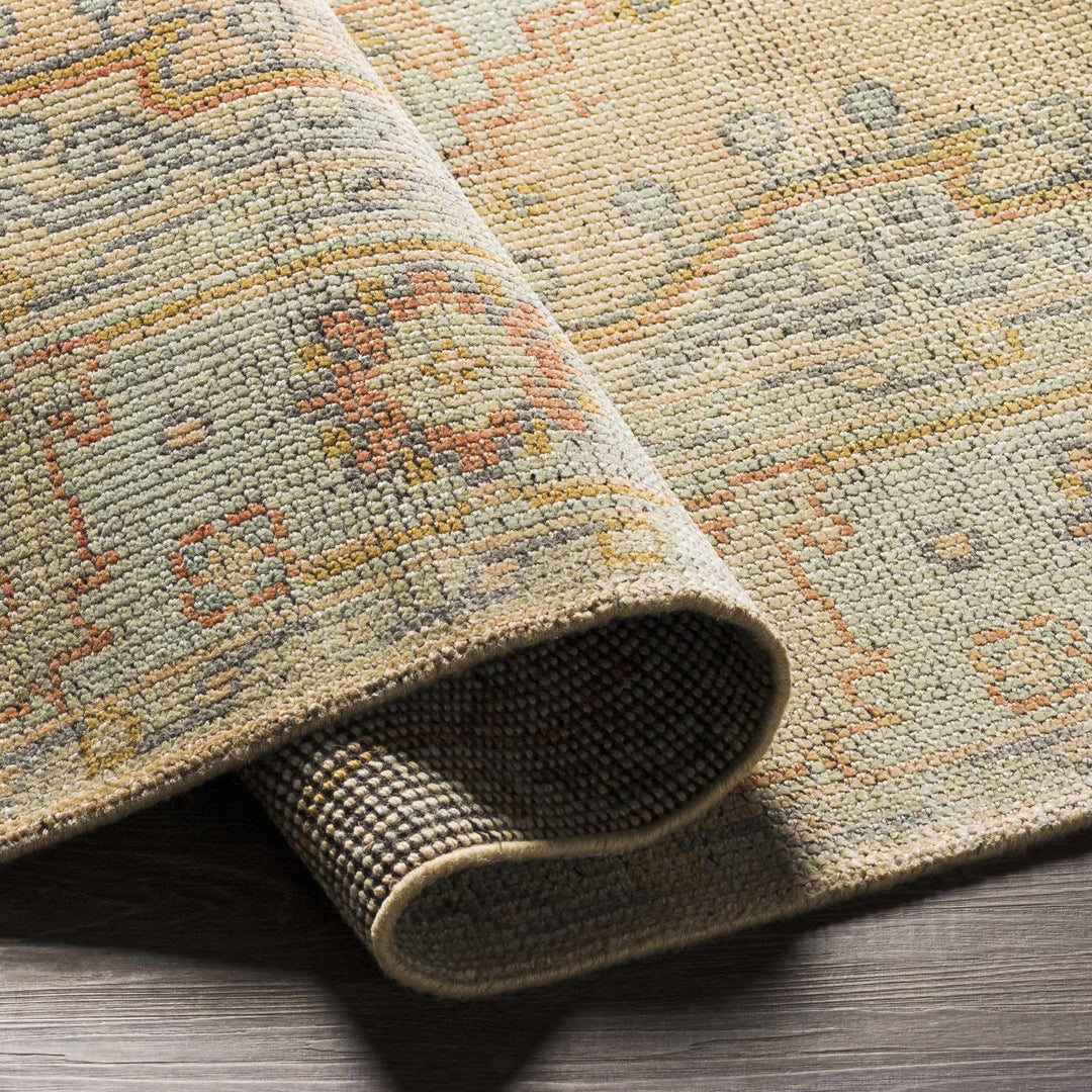 Soyung Hand Knotted Traditional Beige And Gray Rug - The Rug Decor