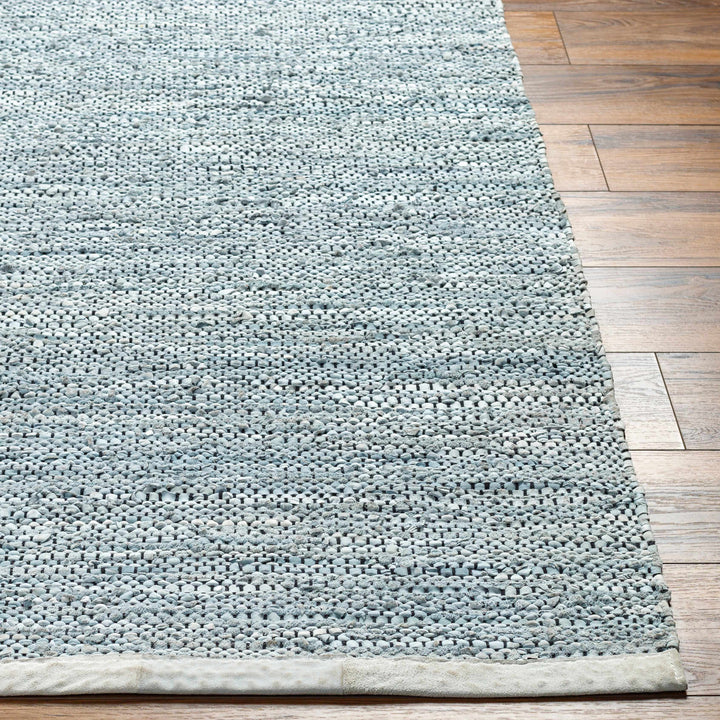Aneko Blue Contemporary Style Hand Woven Area Rug