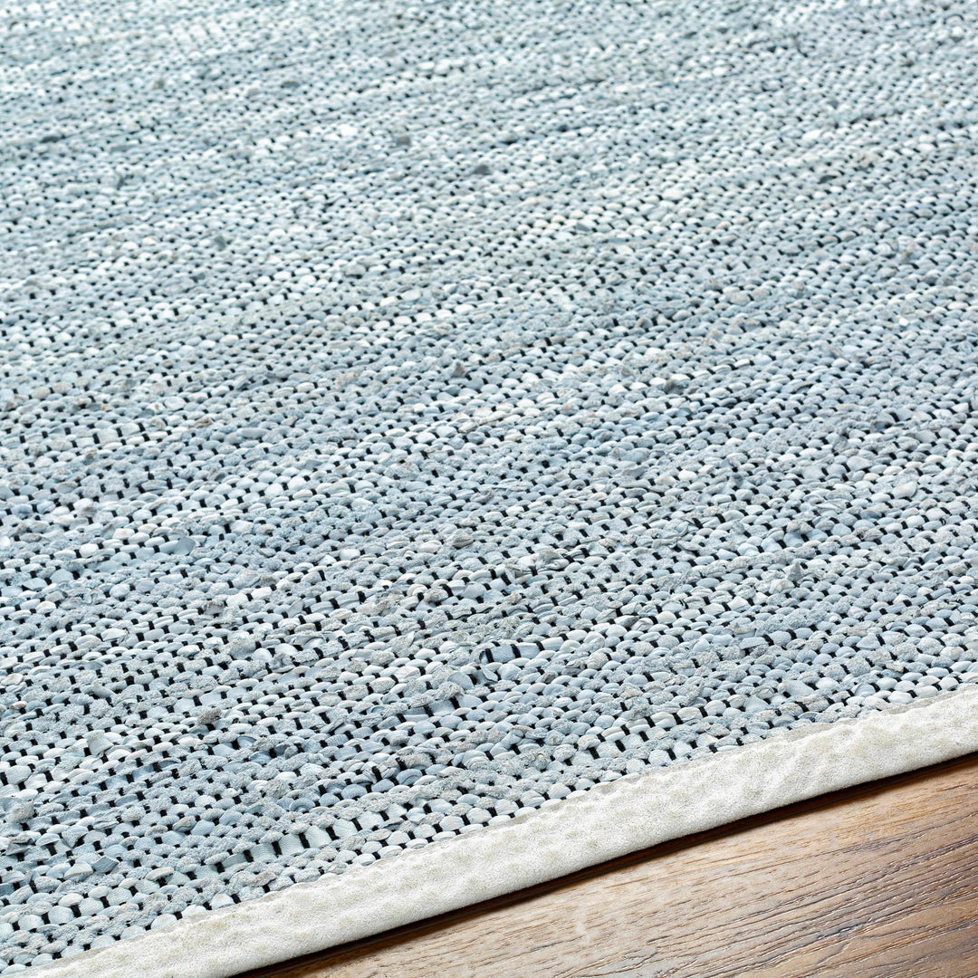 Aneko Blue Contemporary Style Hand Woven Area Rug