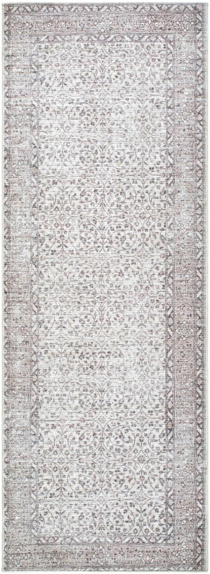 Spokane Traditional Ivory And Brown Area Rug - The Rug Decor