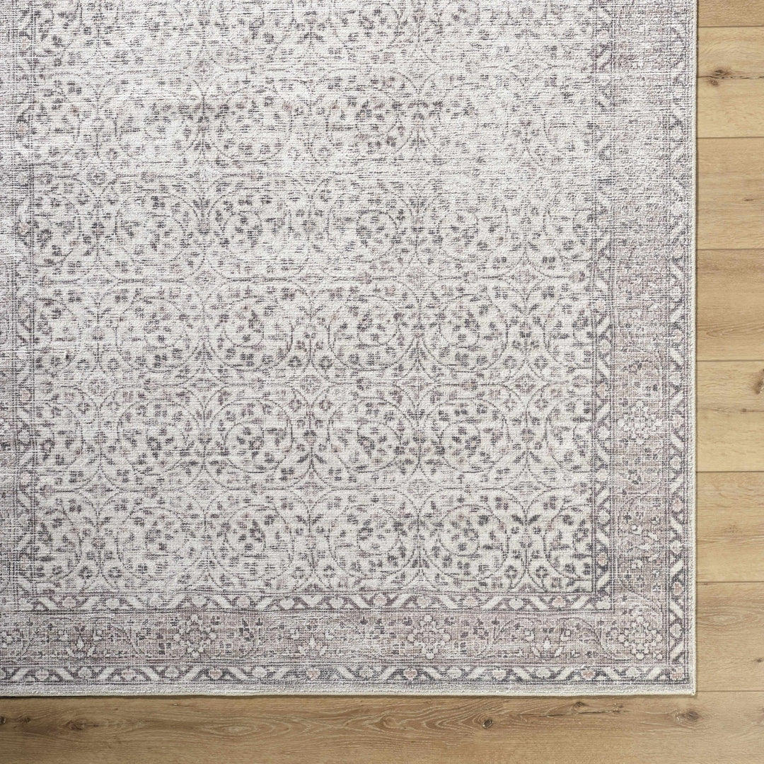 Spokane Traditional Ivory And Brown Area Rug - The Rug Decor