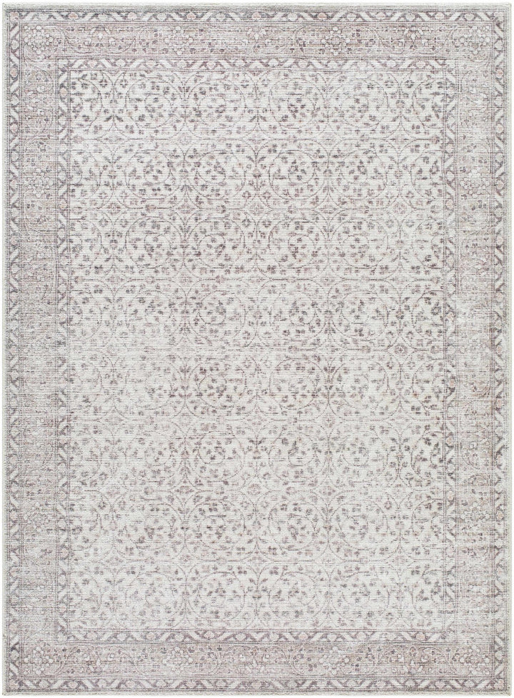 Spokane Traditional Ivory And Brown Area Rug - The Rug Decor