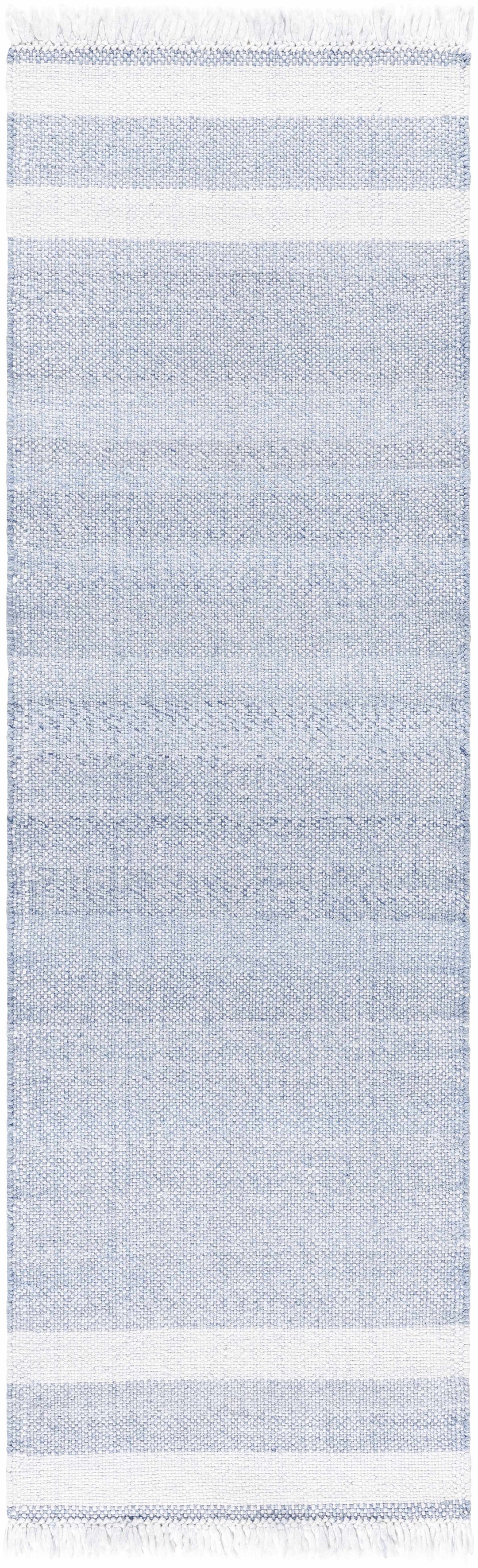 Loic Blue Contemporary Style Hand Woven Area Rug