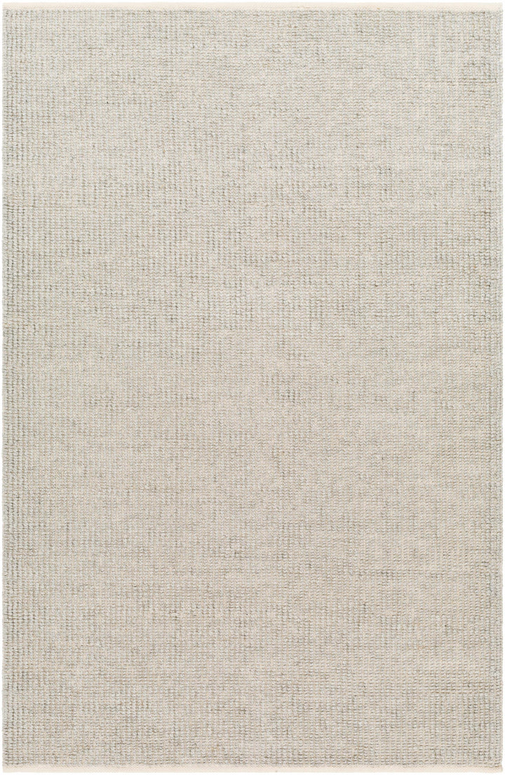 Blaga Modern Solid Design Gray Hand Woven Area Rug