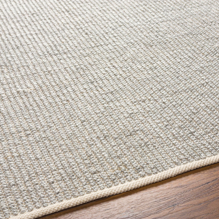 Blaga Modern Solid Design Gray Hand Woven Area Rug