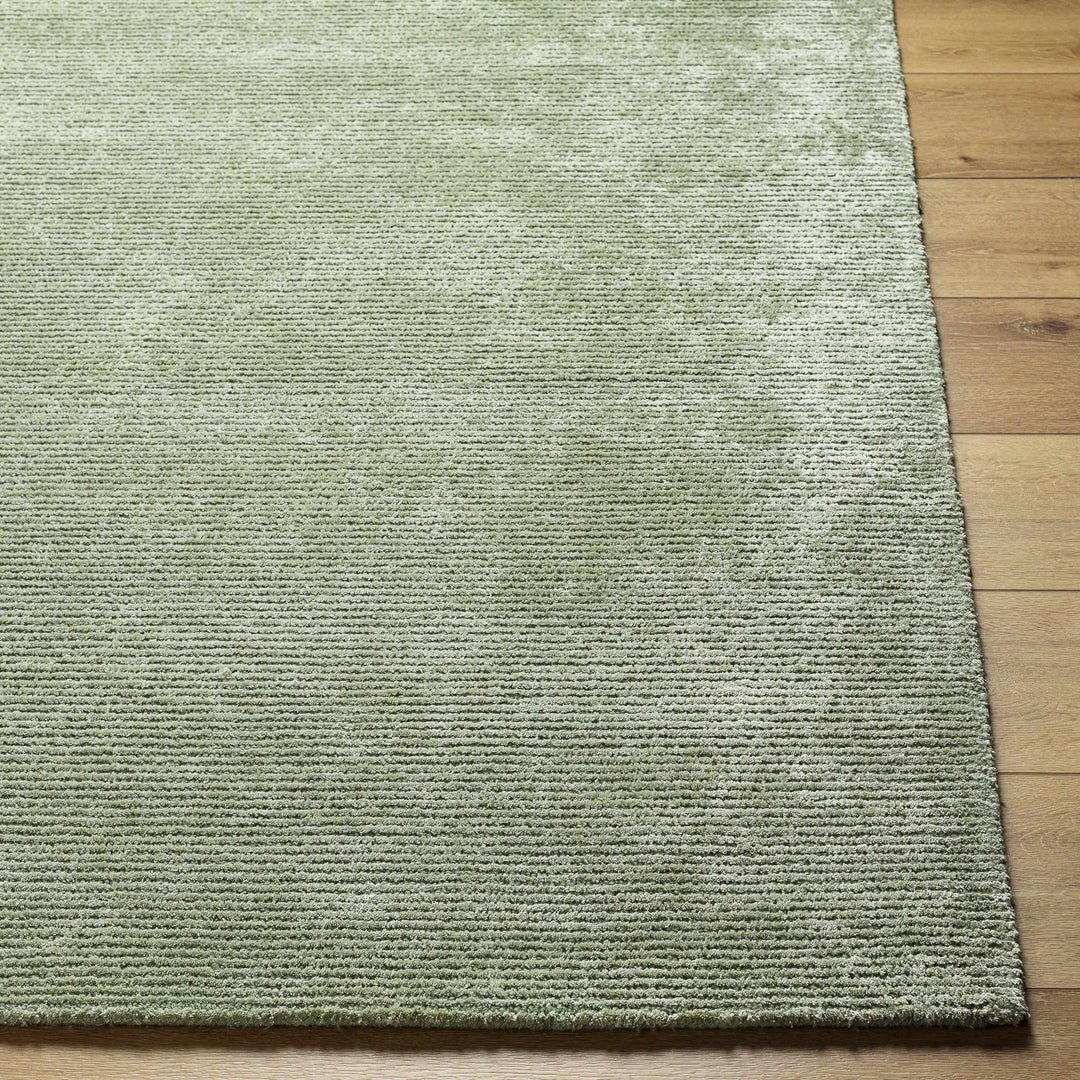 Helio Olive Contemporary Style Hand Tufted Rug