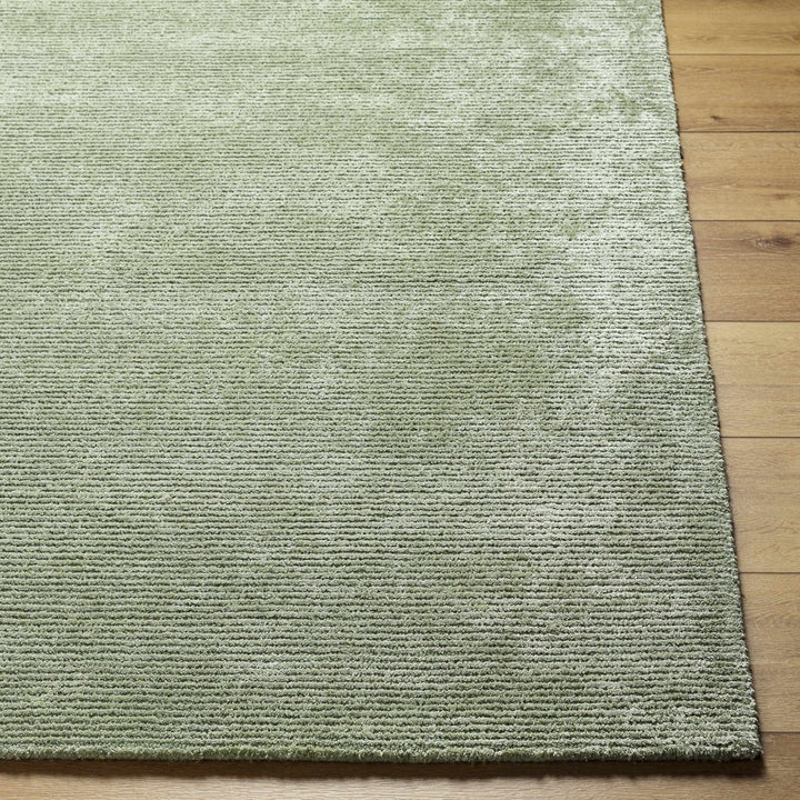 Helio Olive Contemporary Style Hand Tufted Rug
