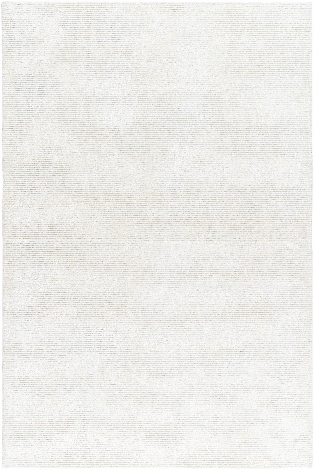 Nazih Contemporary Style White Hand Tufted Rug