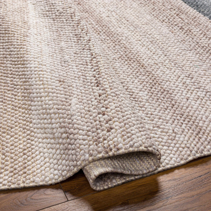 Edwin Modern Style Beige And Gray Hand Woven Area Rug