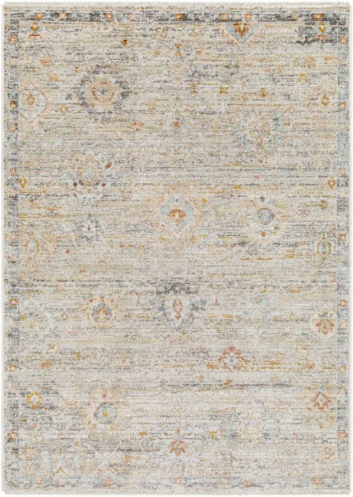 Ayane Traditional Oushak Beige And Gray Rug