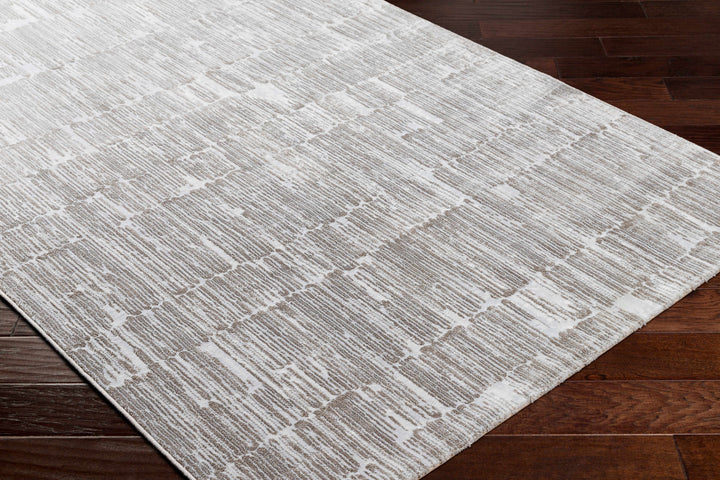 Eastoft Modern Abstract Design Gray Area Rug