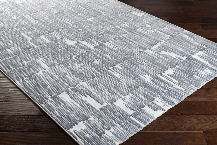 Eastoft Modern Abstract Design Gray Area Rug