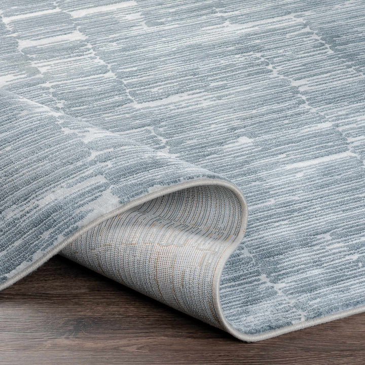 Eastoft Modern Abstract Design Gray Area Rug