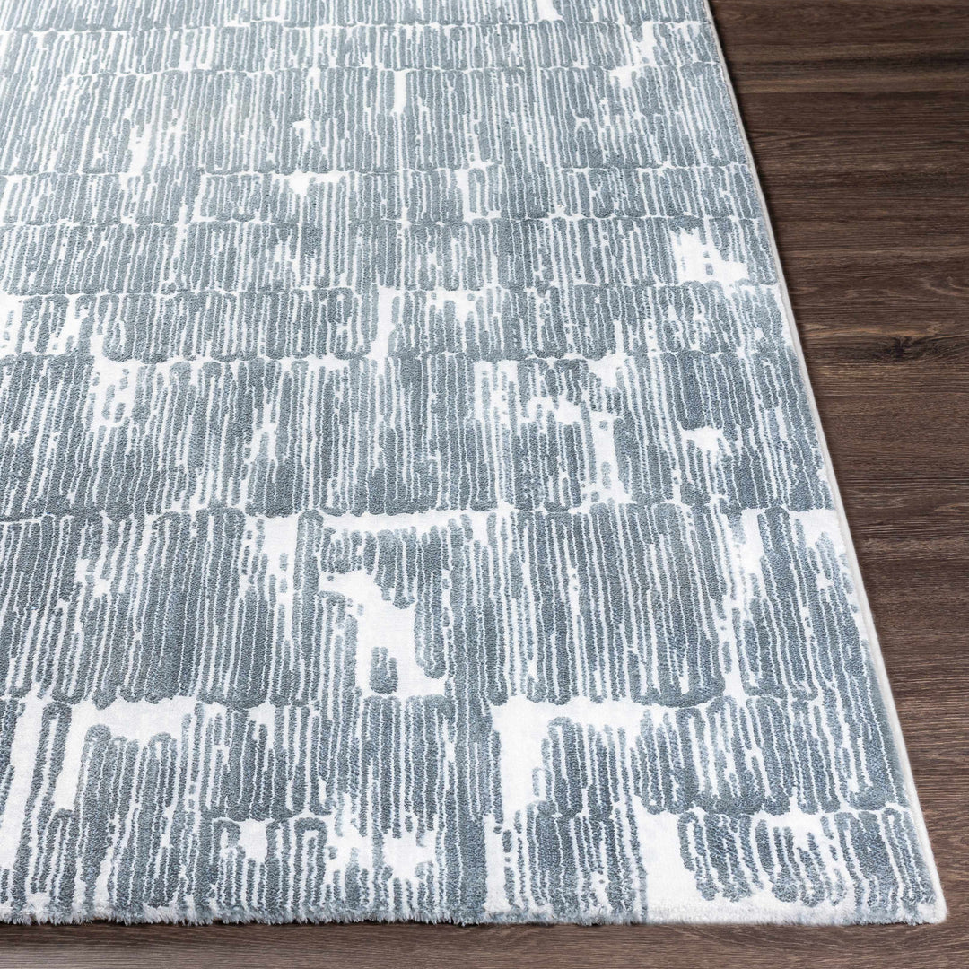 Eastoft Modern Abstract Design Gray Area Rug