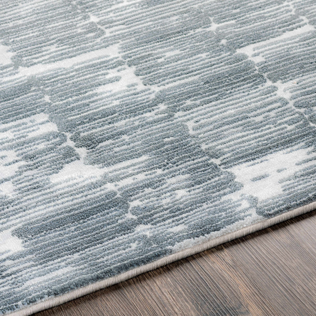 Eastoft Modern Abstract Design Gray Area Rug