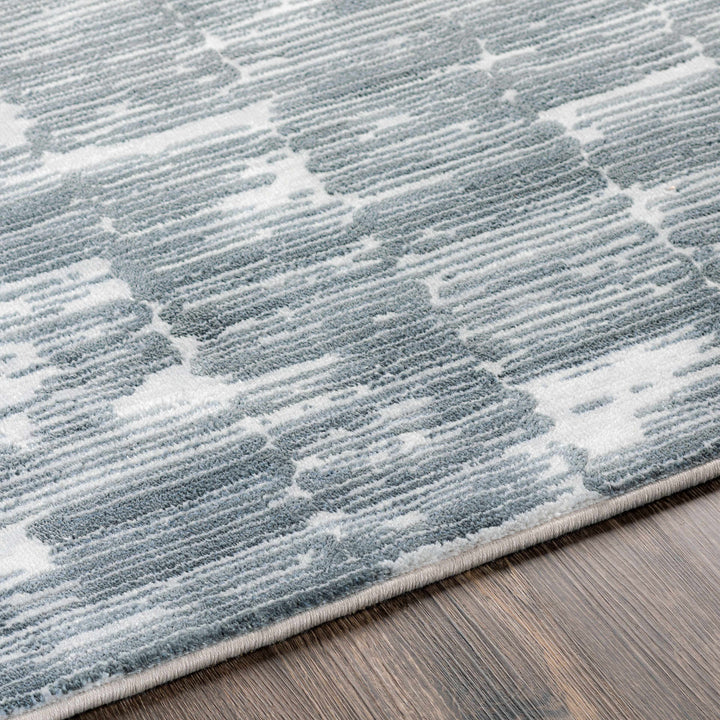 Eastoft Modern Abstract Design Gray Area Rug