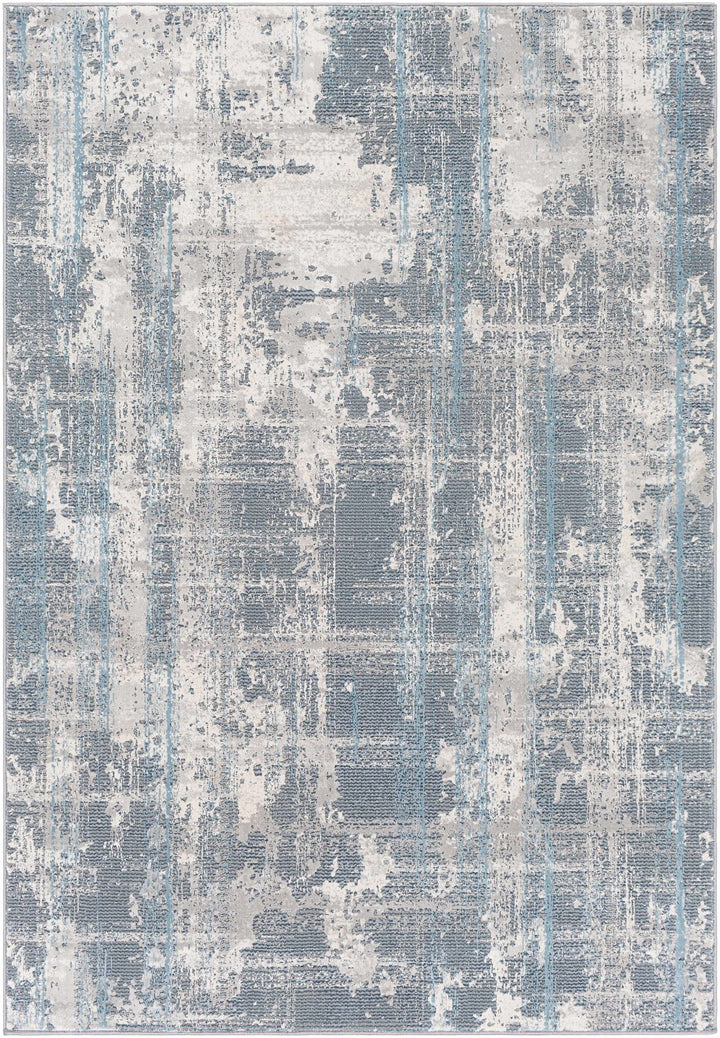 Stokenchurch Modern Abstract Design Gray Area Carpet - The Rug Decor