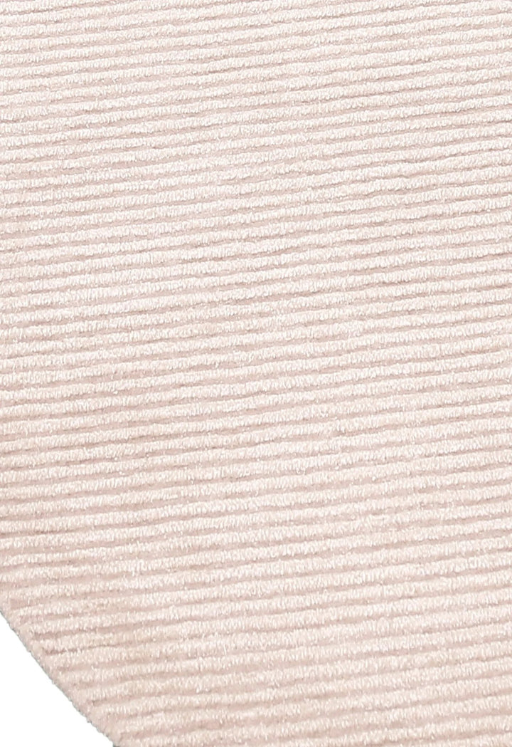 Stone Modern Ripple Pink Hand Tufted 5x7 Wool Rug - The Rug Decor