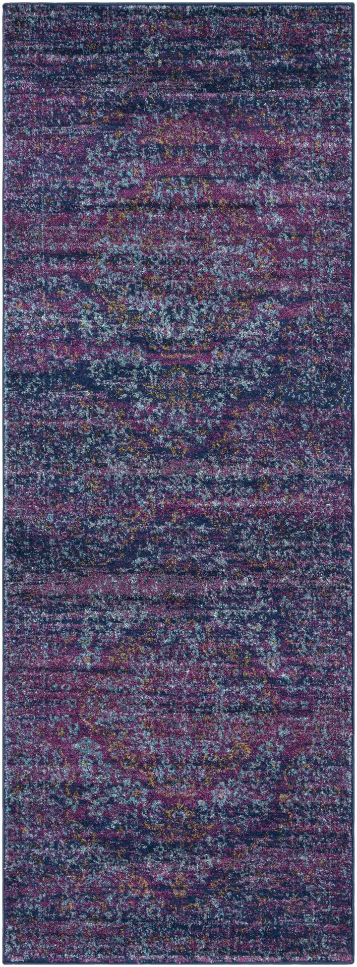 Stonewall Blue And Purple Traditional Style Area Rug - The Rug Decor