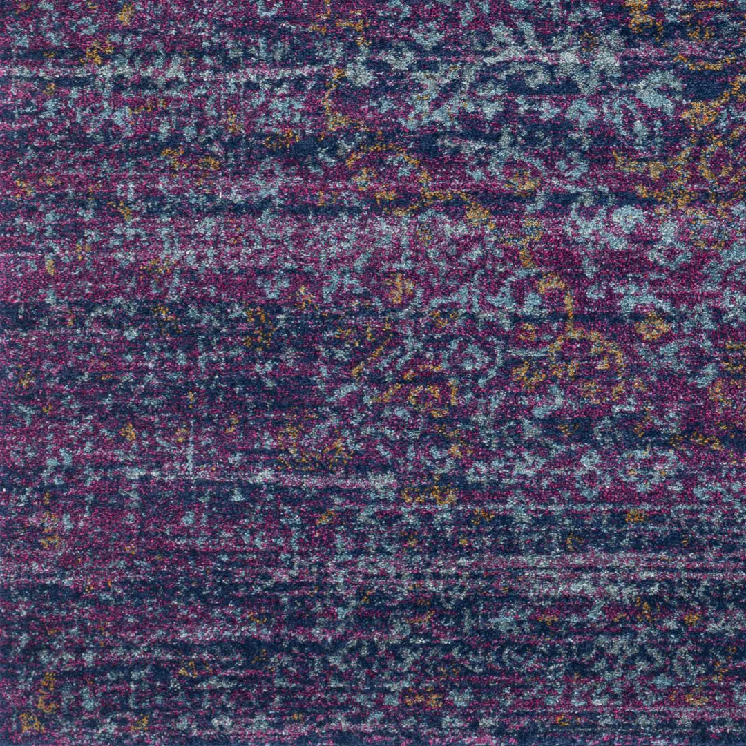 Stonewall Blue And Purple Traditional Style Area Rug - The Rug Decor