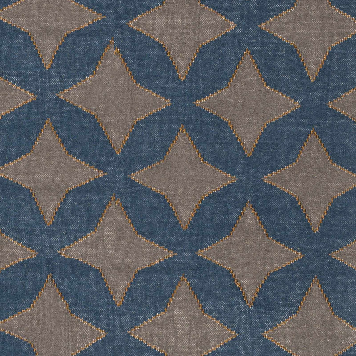 Stonyford Modern Style Brown And Blue Hand Woven Area Rug - The Rug Decor