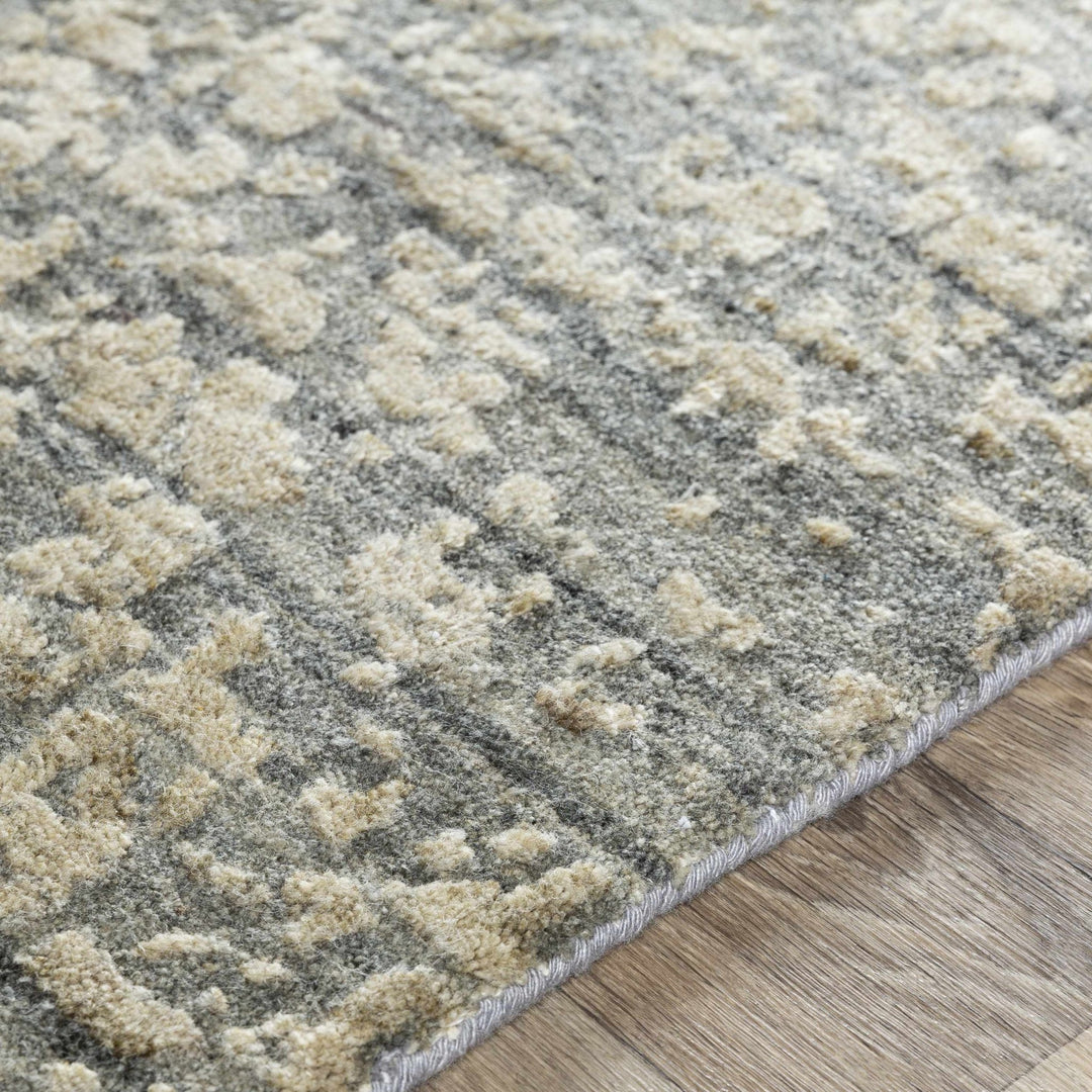 Streatley Beige And Gray Modern Style Hand Loom Area Rug - The Rug Decor