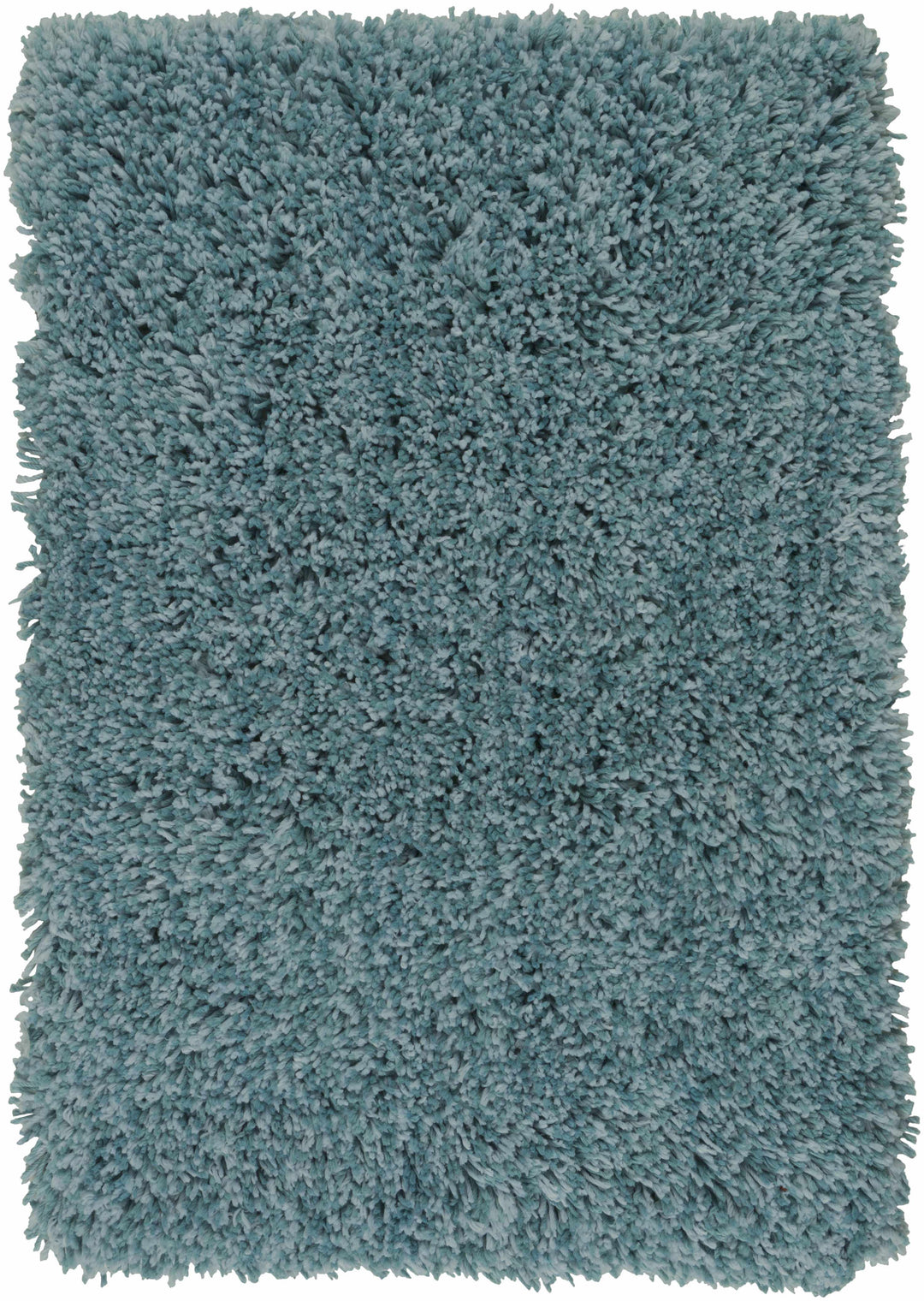 Stratford Modern Solid Design Teal Hand Woven Area Rug