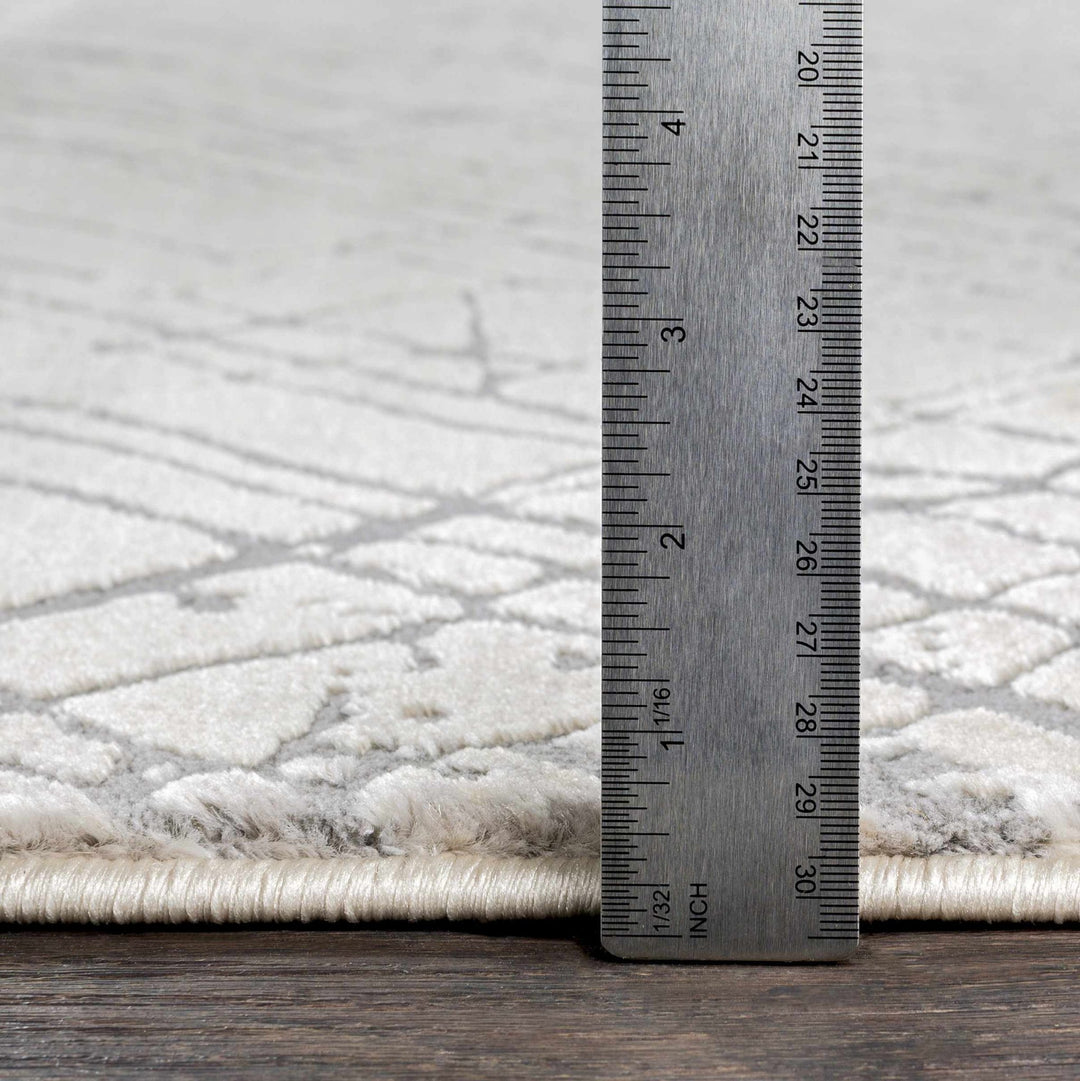 Strykersville Modern Style Beige And Gray Area Rug - The Rug Decor