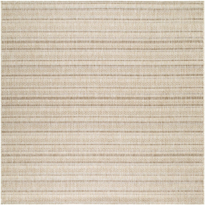 Sultanhisar Contemporary Style Beige Outdoor Area Rug - The Rug Decor