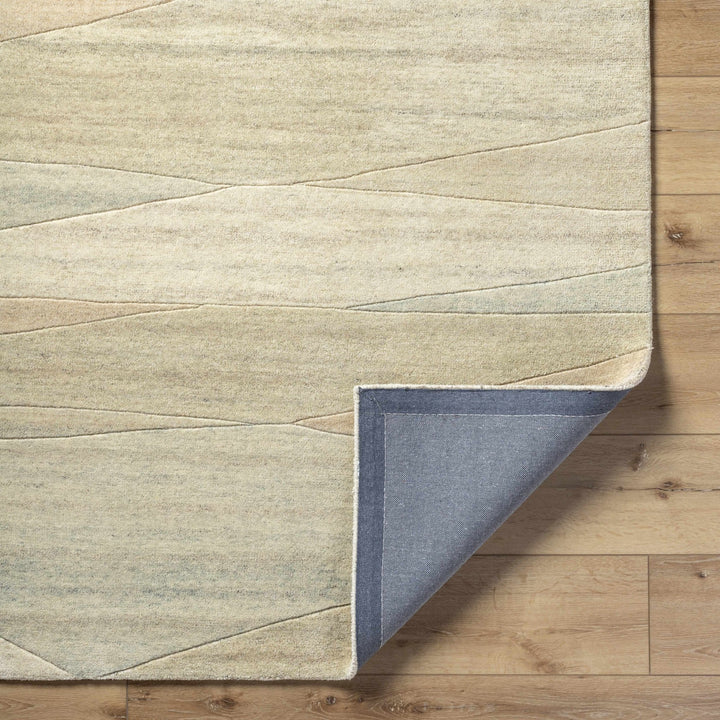 Susie Modern Abstract Design Beige Wool Rug - The Rug Decor
